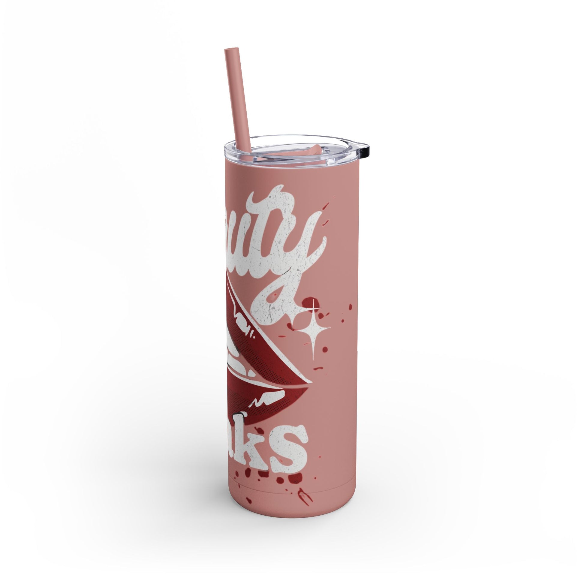 Beauty Speaks - Maars Maker Skinny Matte Tumbler, 20oz - Creatively Designed Shop