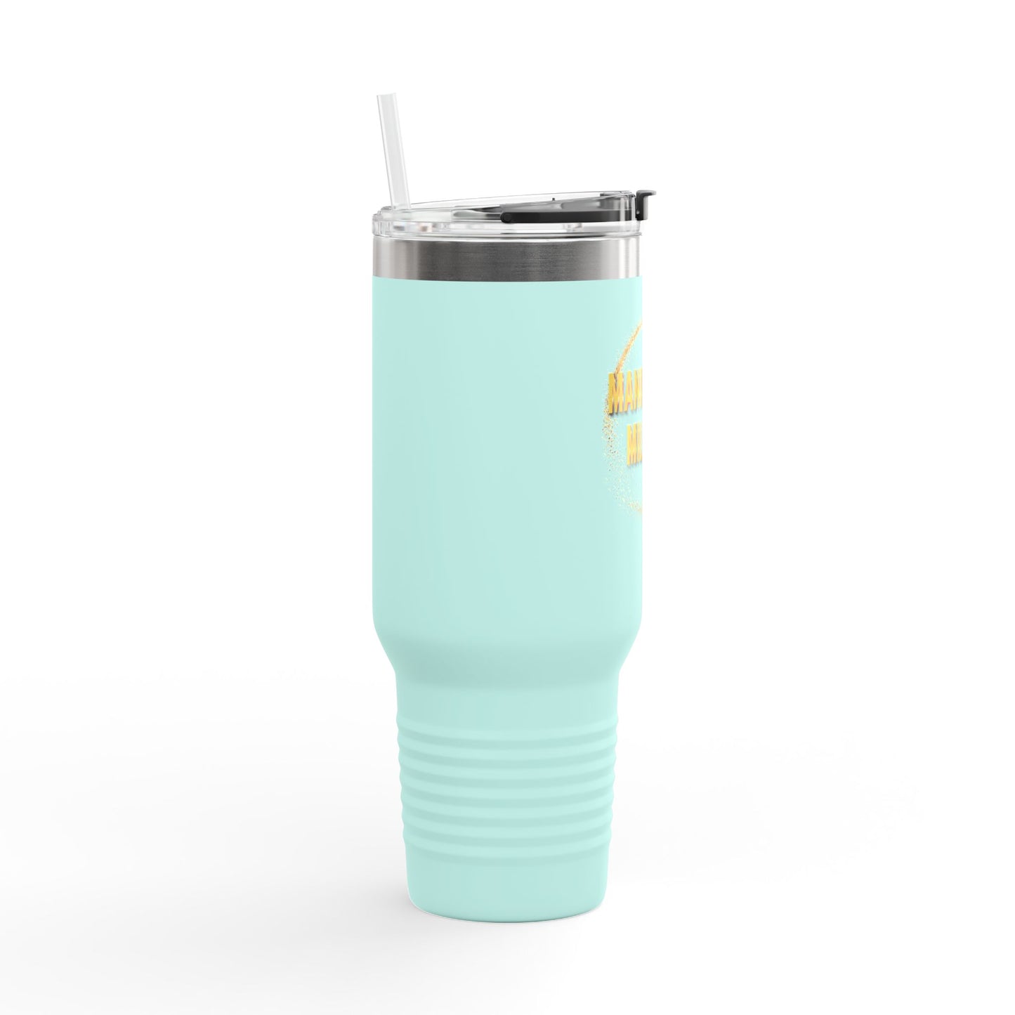 "Manifesting Millions" - Insulated Travel Mug, 40oz