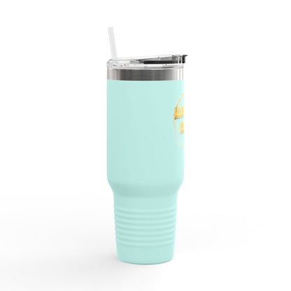 "Manifesting Millions" - Insulated Travel Mug, 40oz