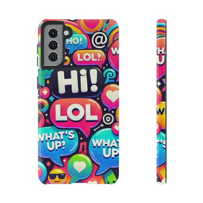 "Text Bubbles" - Tough Cases