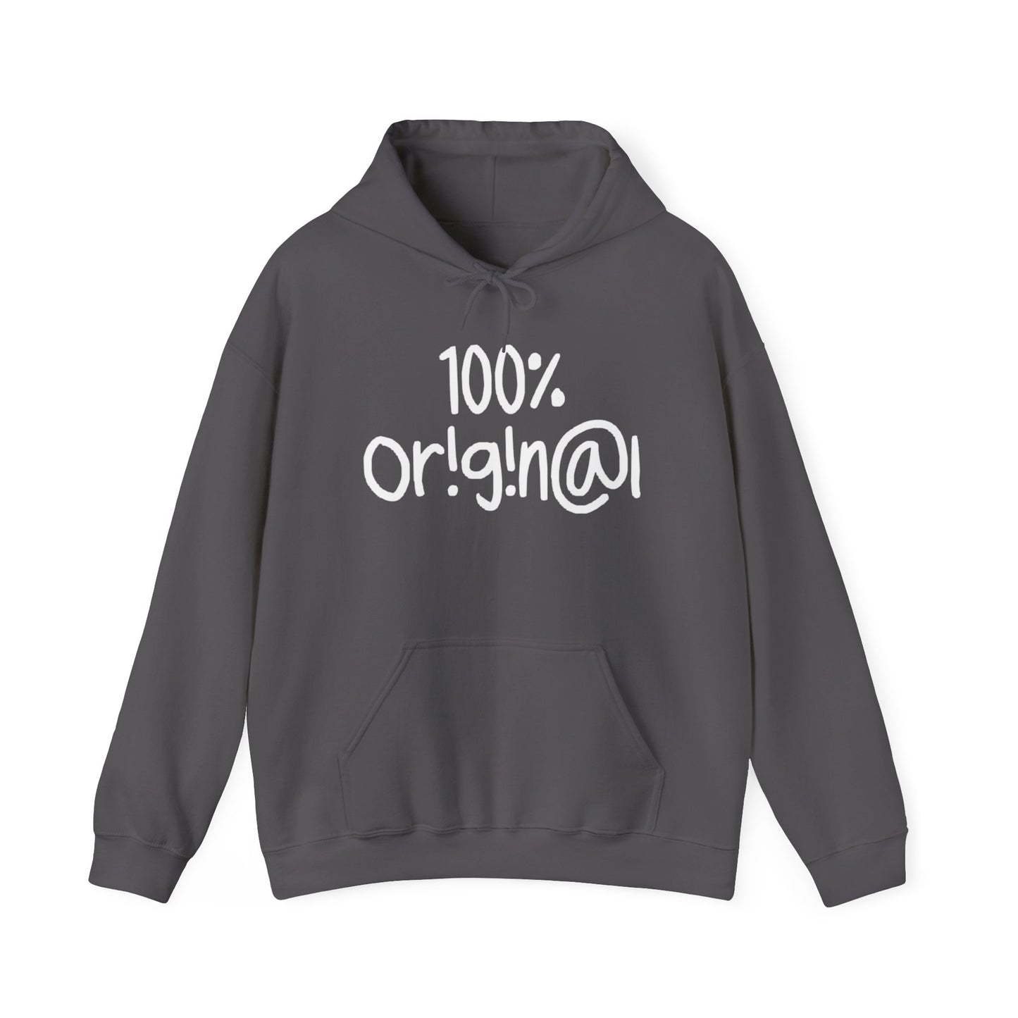 "100% Or!g!n@l" - Unisex Heavy Blend™ Hooded Sweatshirt - Creatively Designed Shop