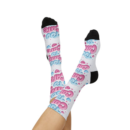 Too Cute to Care Socks