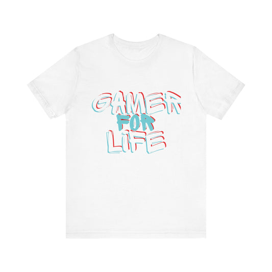 Gamer for Life - Unisex Jersey Short Sleeve Tee
