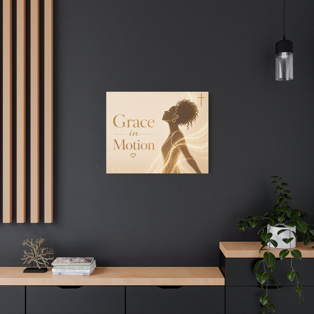Grace In Motion - Matte Canvas Wall Art