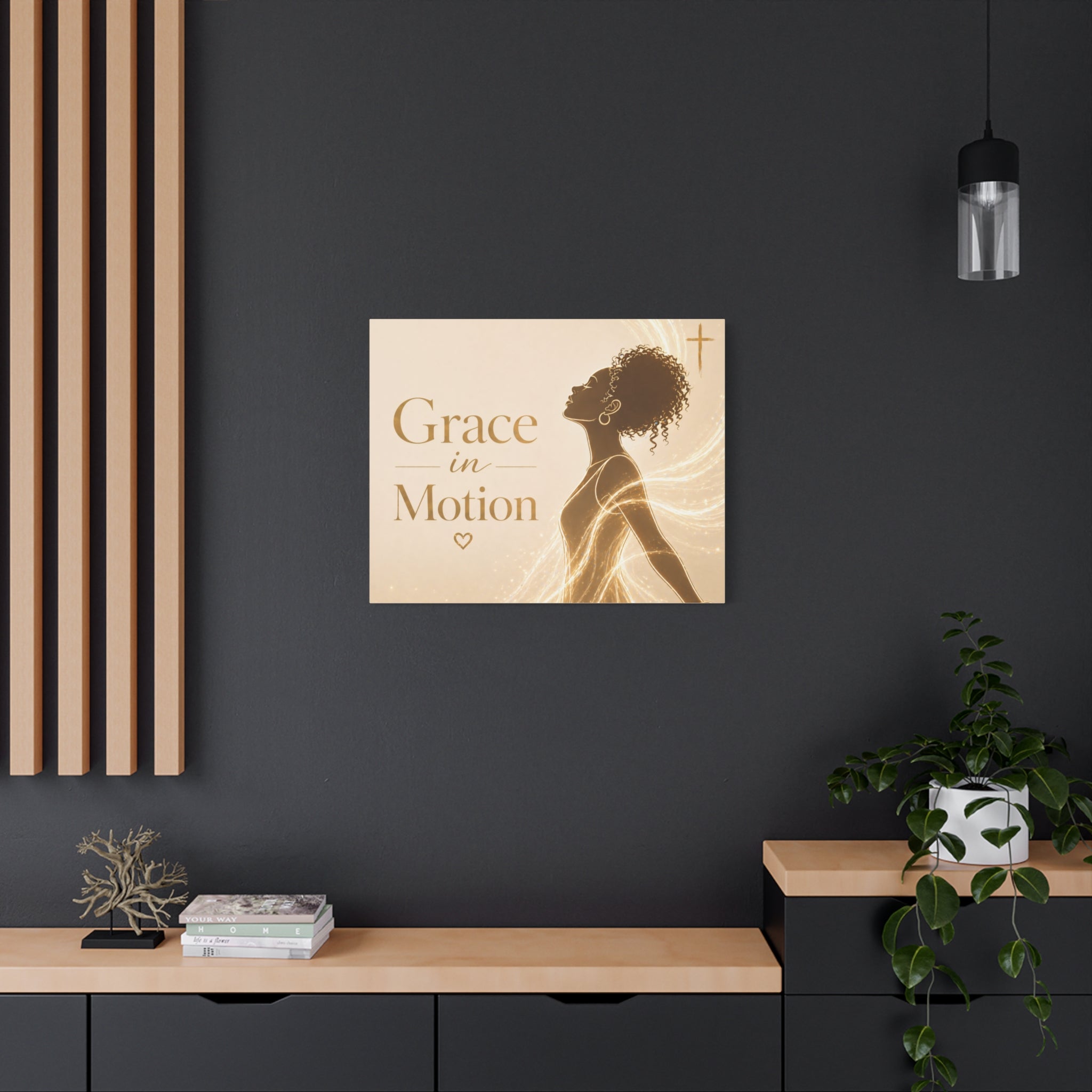 Grace In Motion - Matte Canvas Wall Art