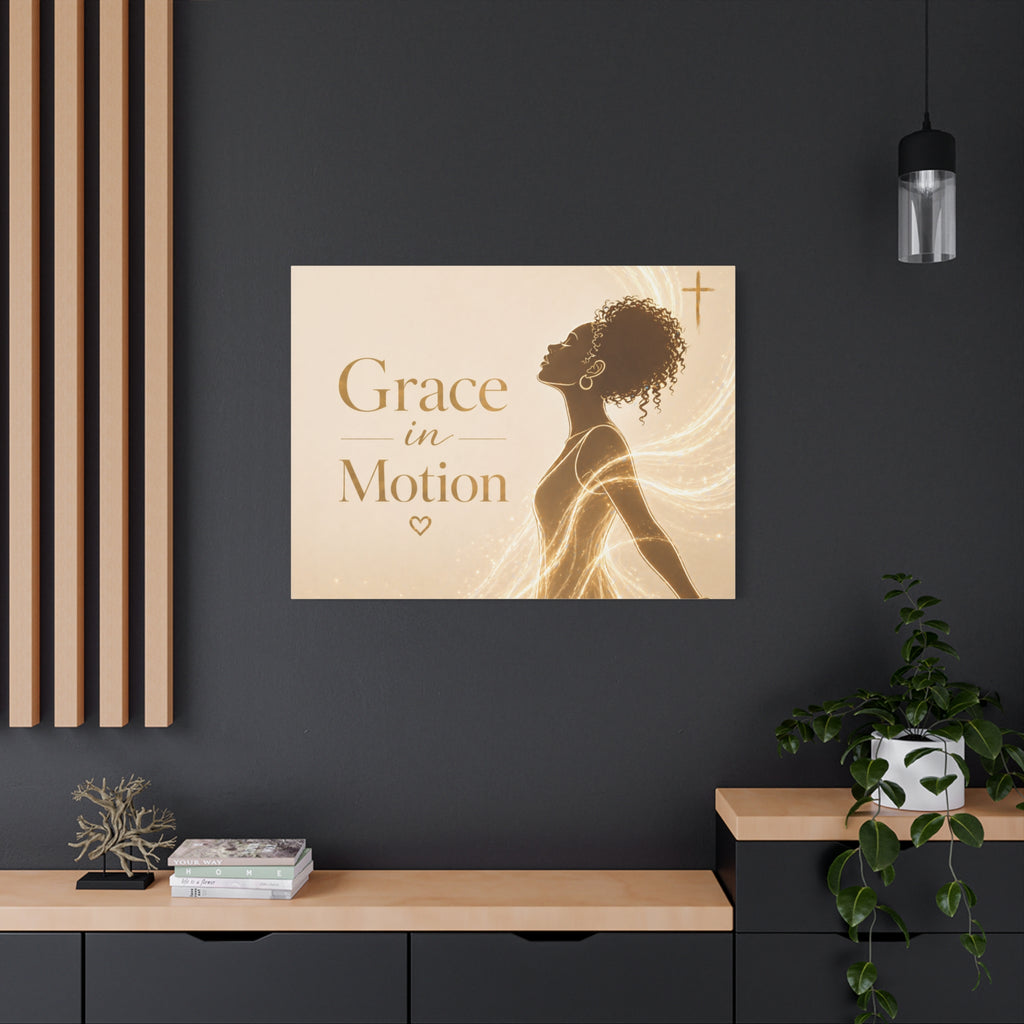Grace In Motion - Matte Canvas Wall Art