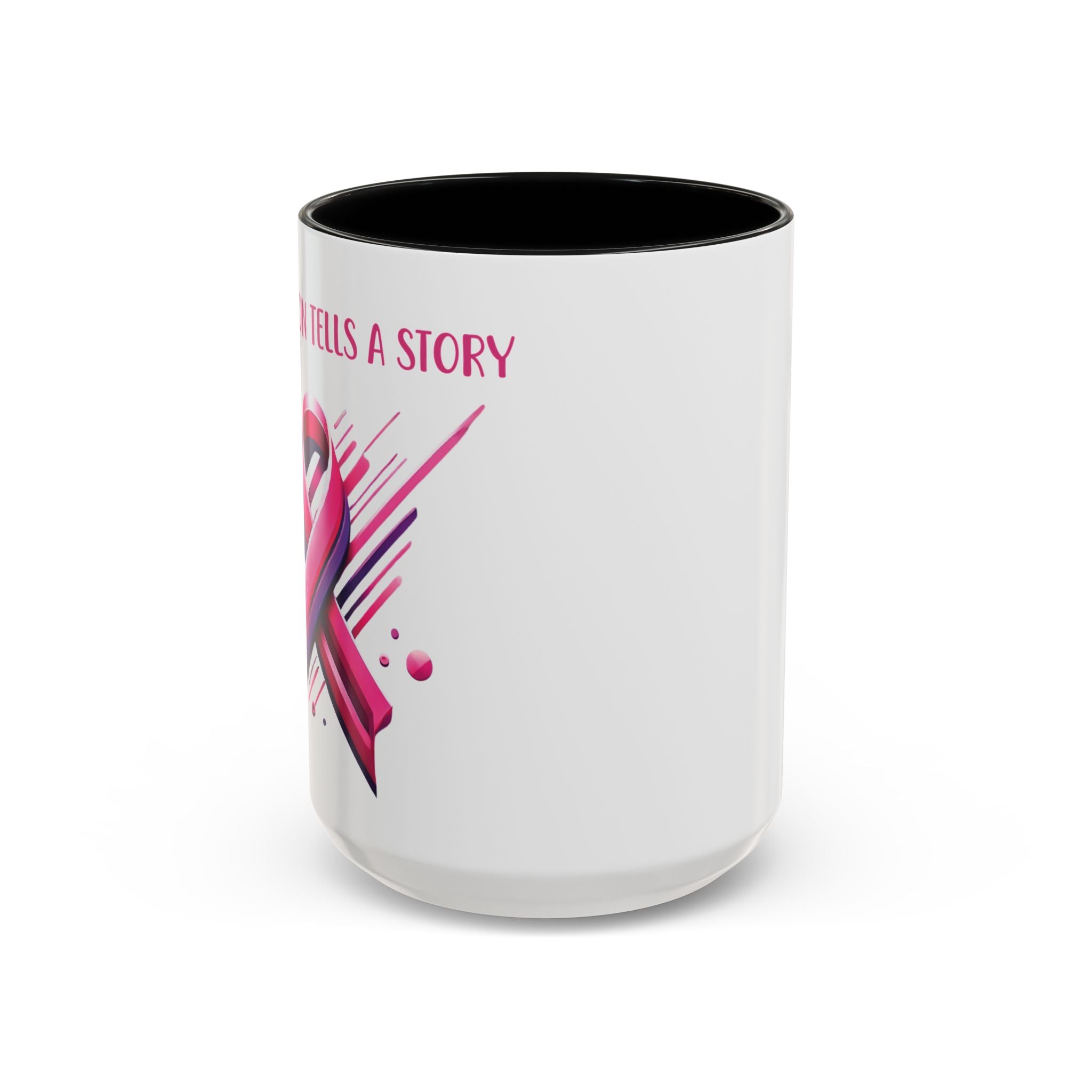 Every Ribbon Tells A Story - Accent Coffee Mug