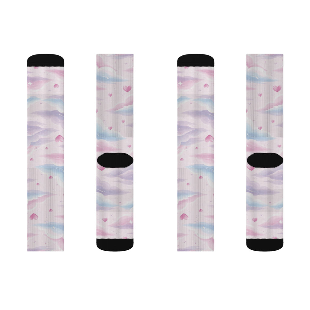 Hearts & Clouds Socks
