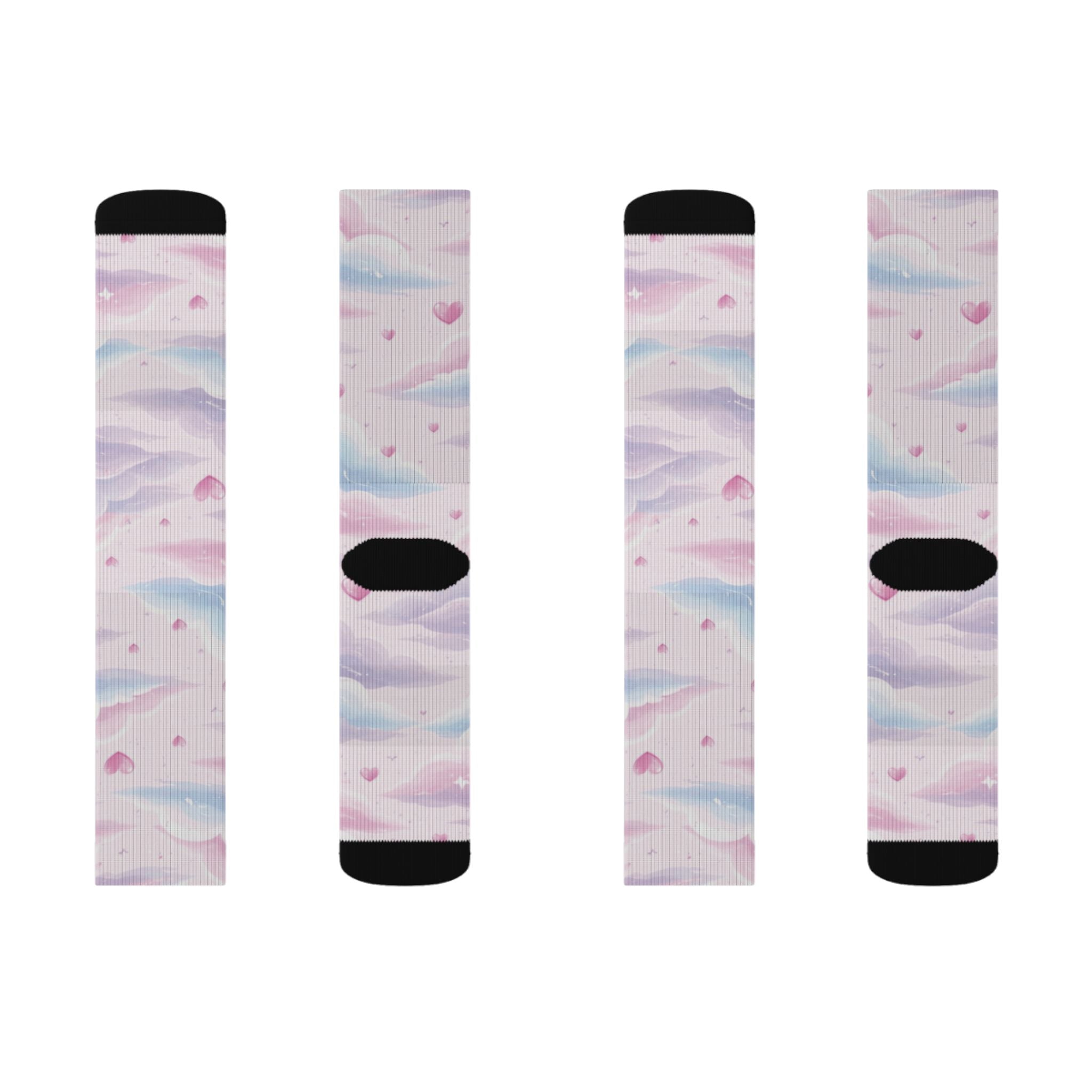 Hearts & Clouds Socks