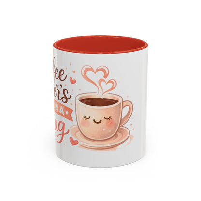 Coffee Lover’s Hug in a Mug – Accent Coffee Mug
