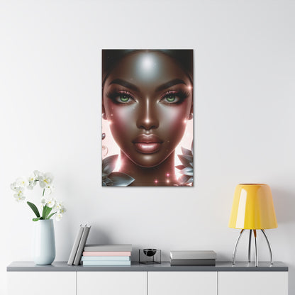 "Gorgeous" Silver - Canvas Gallery Wraps