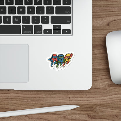 ABC Superheroes - Die-Cut Sticker