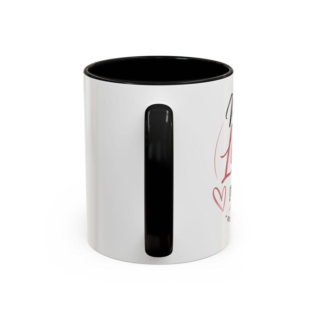 💖 Made With Love For [Name] – Best Mom. Always. - Personalized Accent Coffee Mug