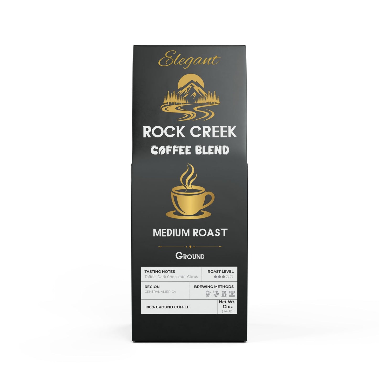 Elegant Rock Creek Coffee Blend (Medium Roast)