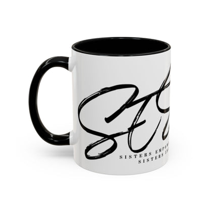 Sisters Empowering Sisters (SES) - Accent Coffee Mug