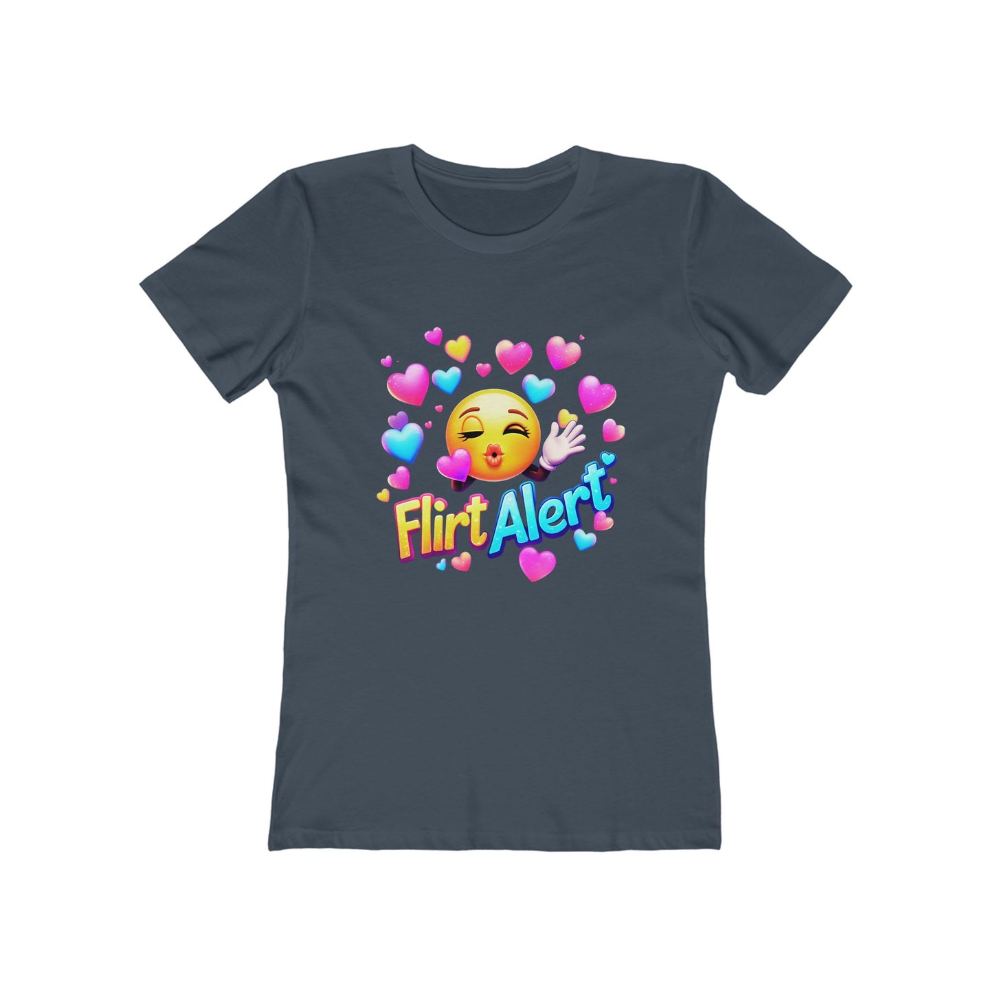 Flirt Alert - The Boyfriend Tee for Women