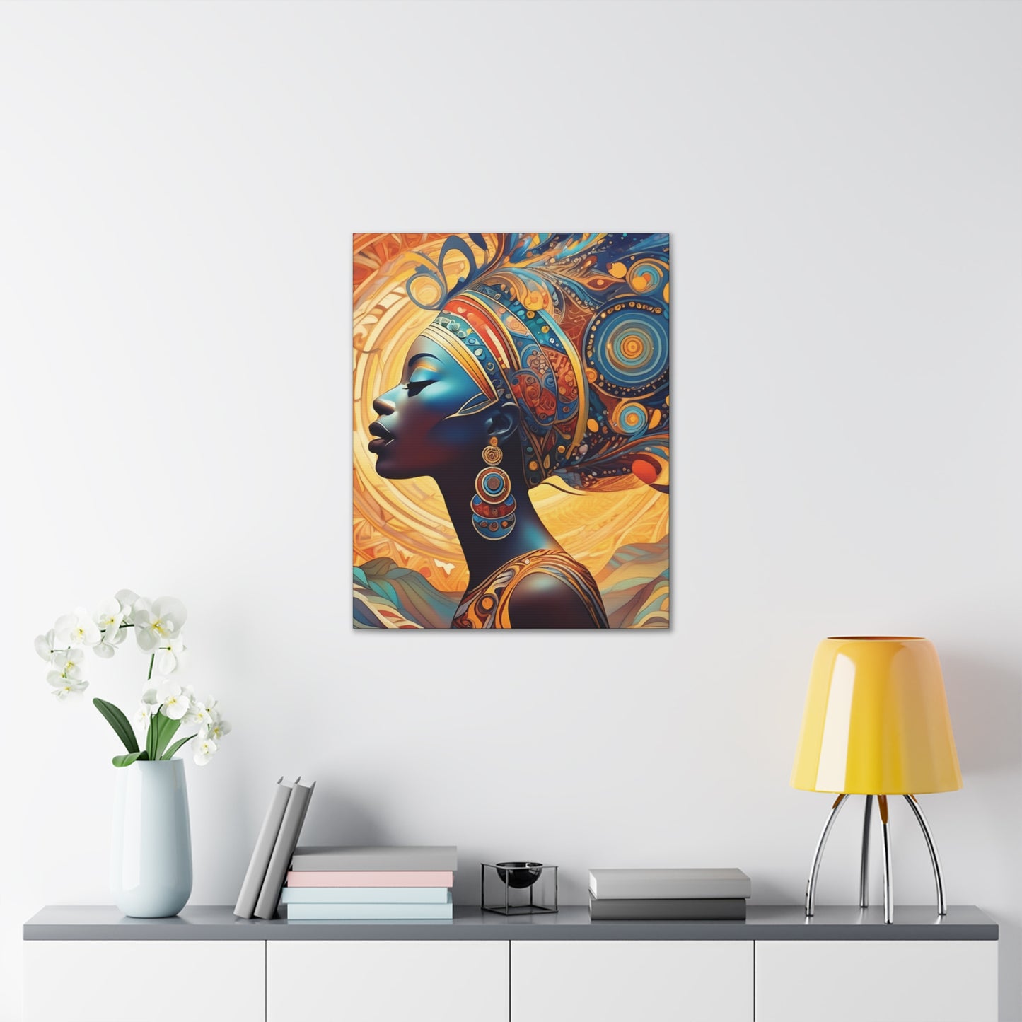 African Beauty - Canvas Gallery Wraps