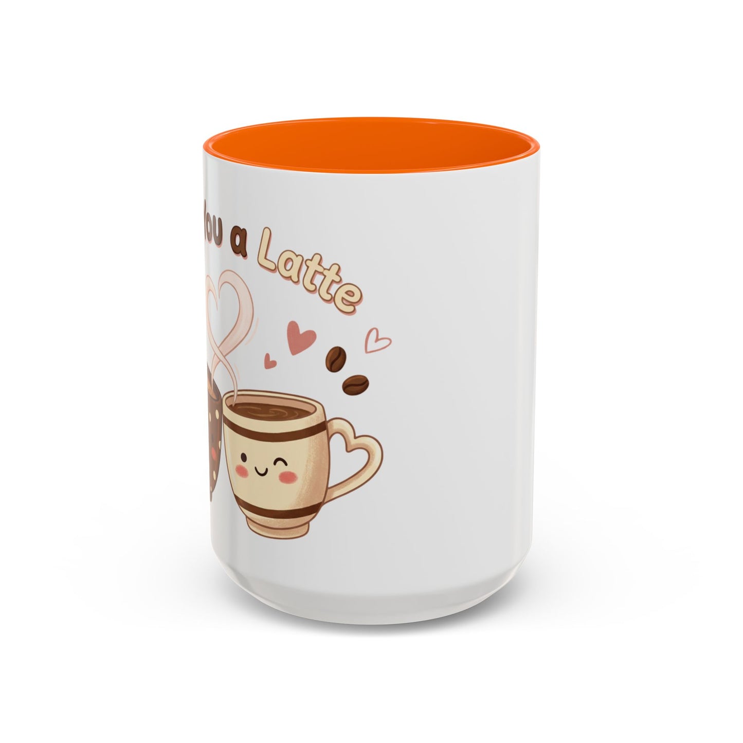 Love You A Latte – Accent Coffee Mug