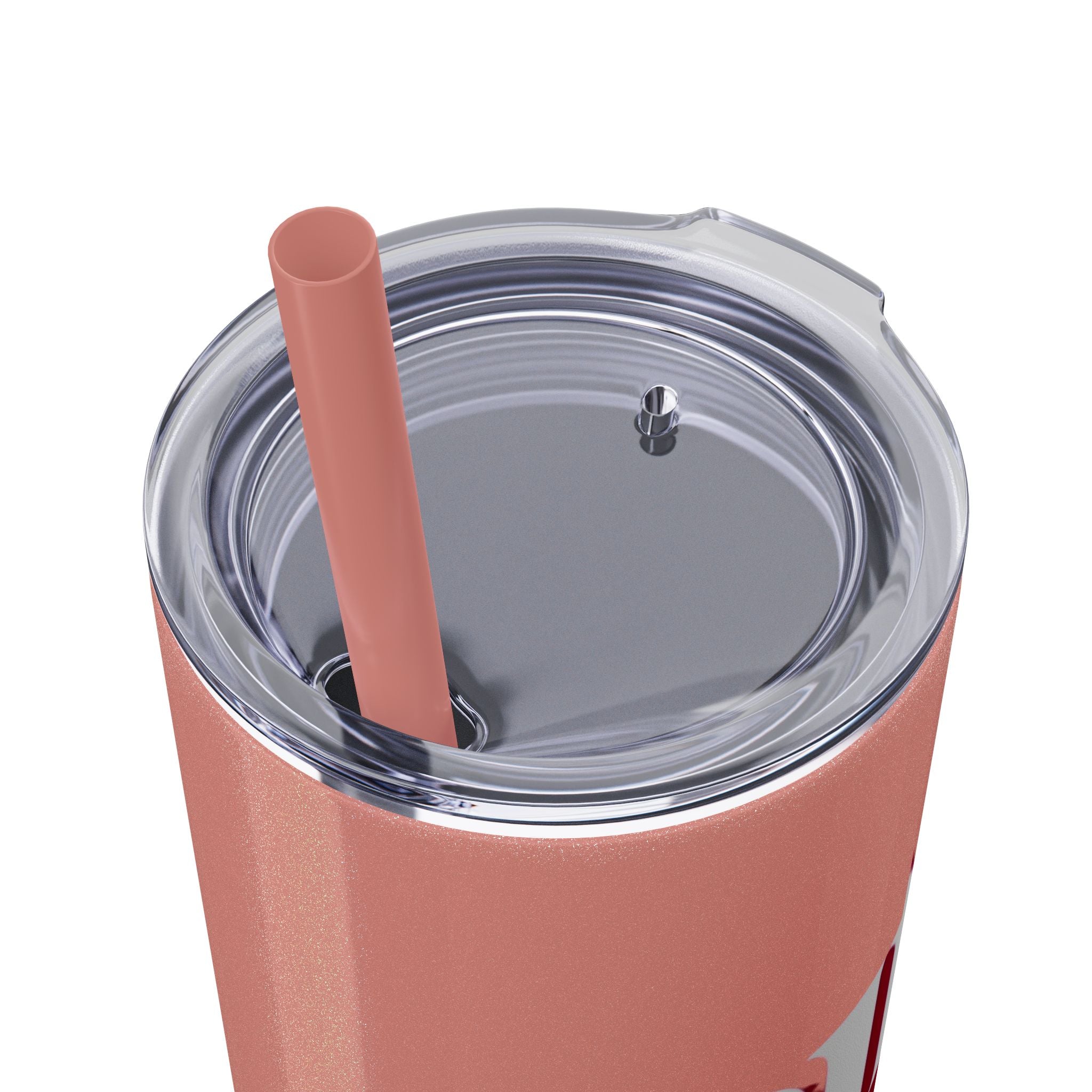 Drink Like A Boss - Skinny Tumbler with Straw, 20oz