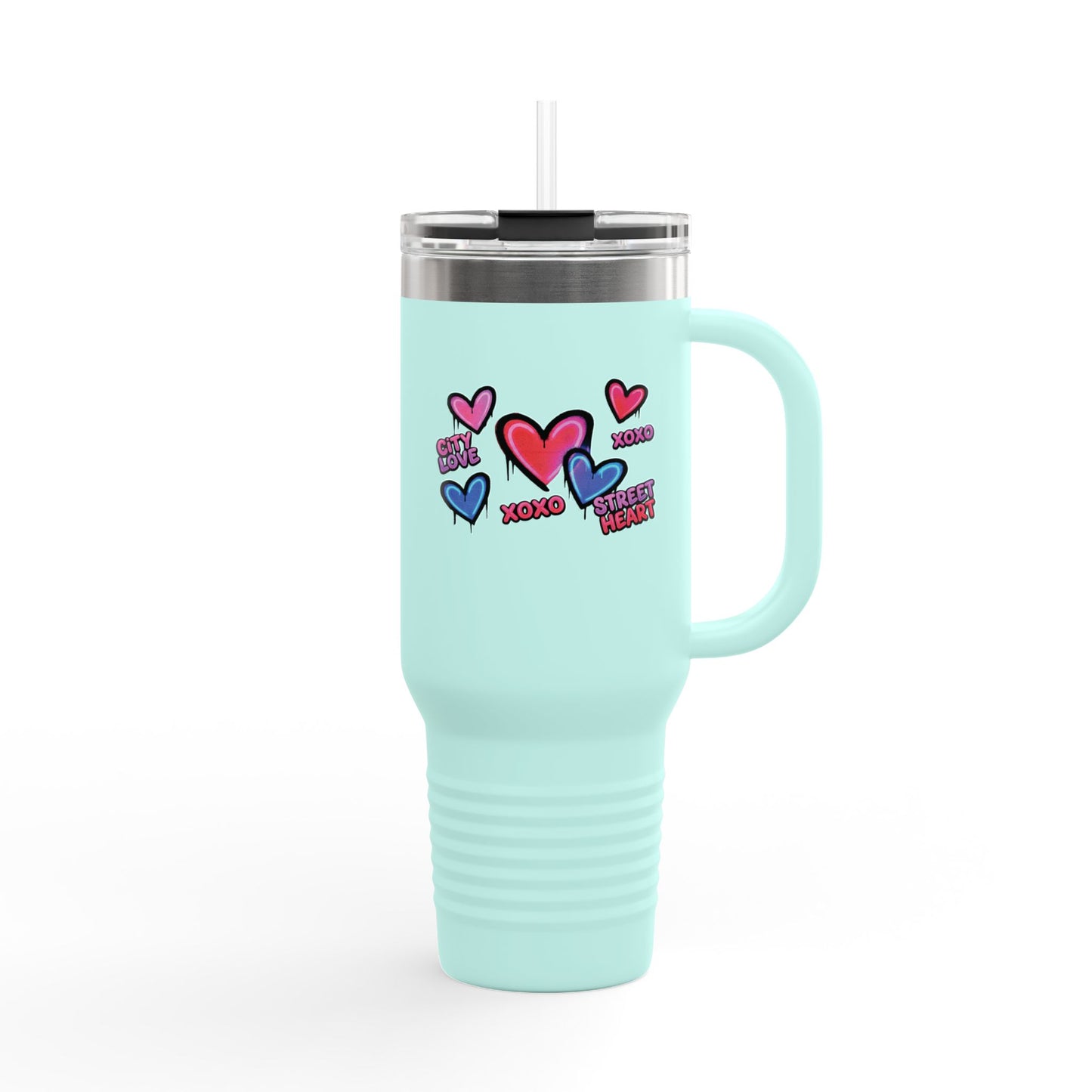 City Love Street Heart – 40oz Insulated Tumbler