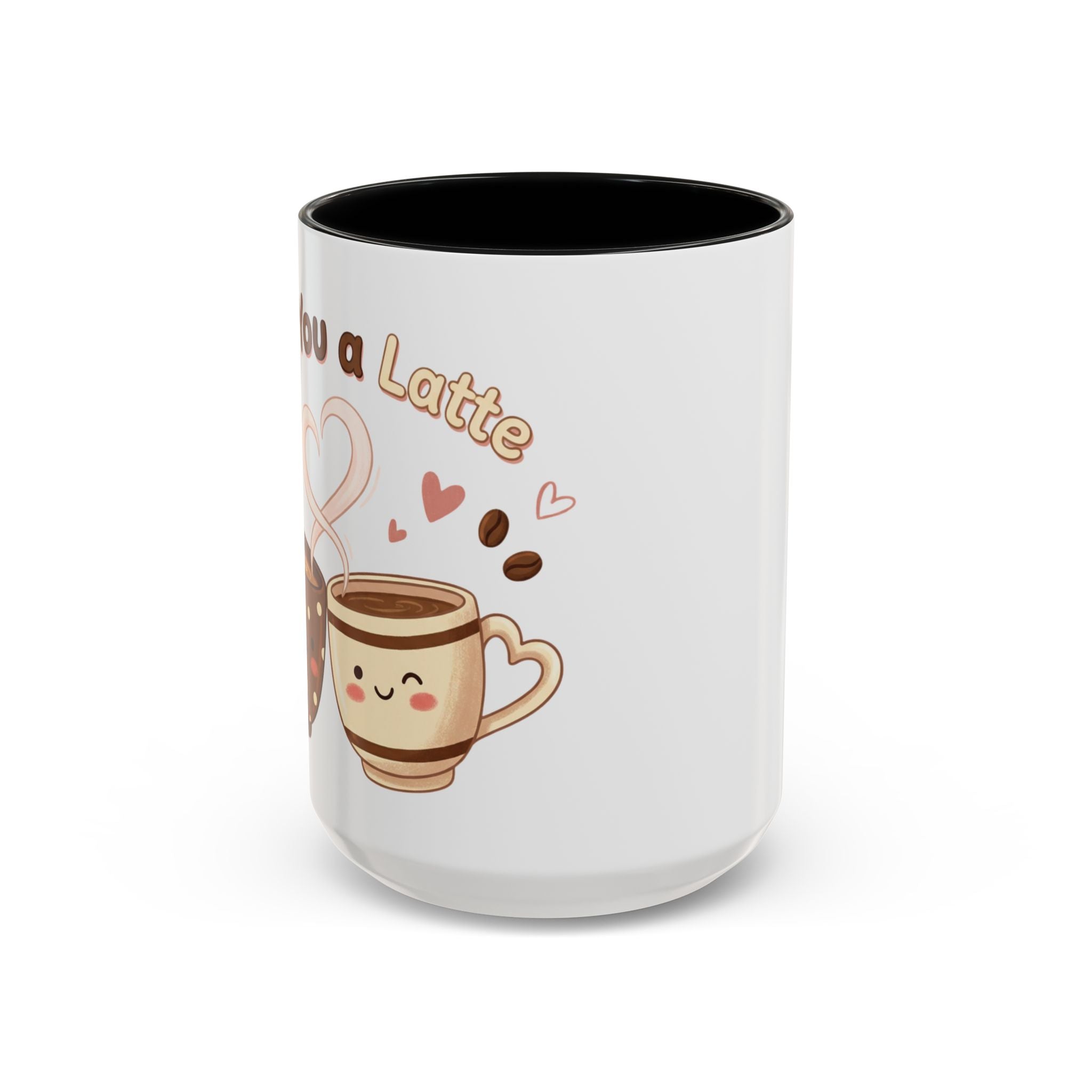 Love You A Latte – Accent Coffee Mug