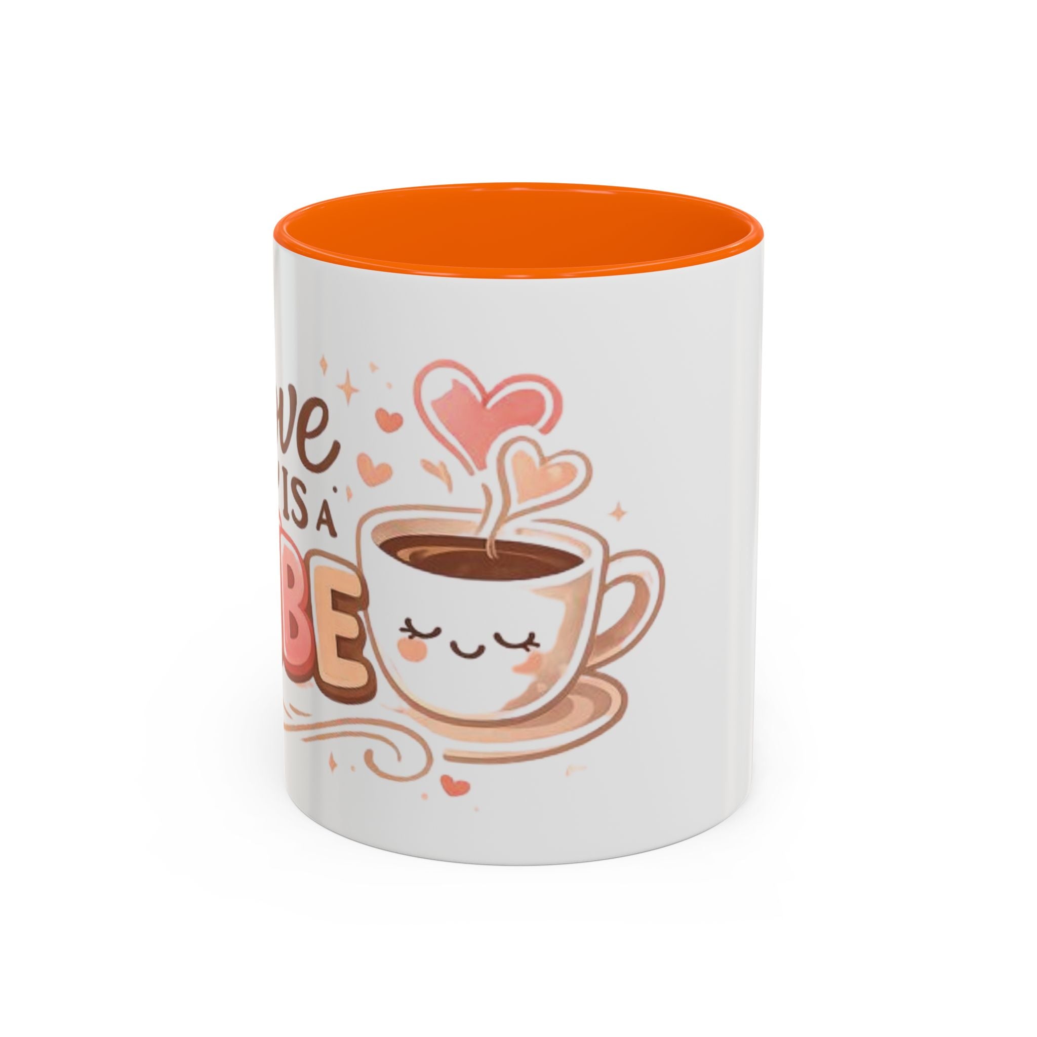 Love Is a Vibe – Accent Coffee Mug