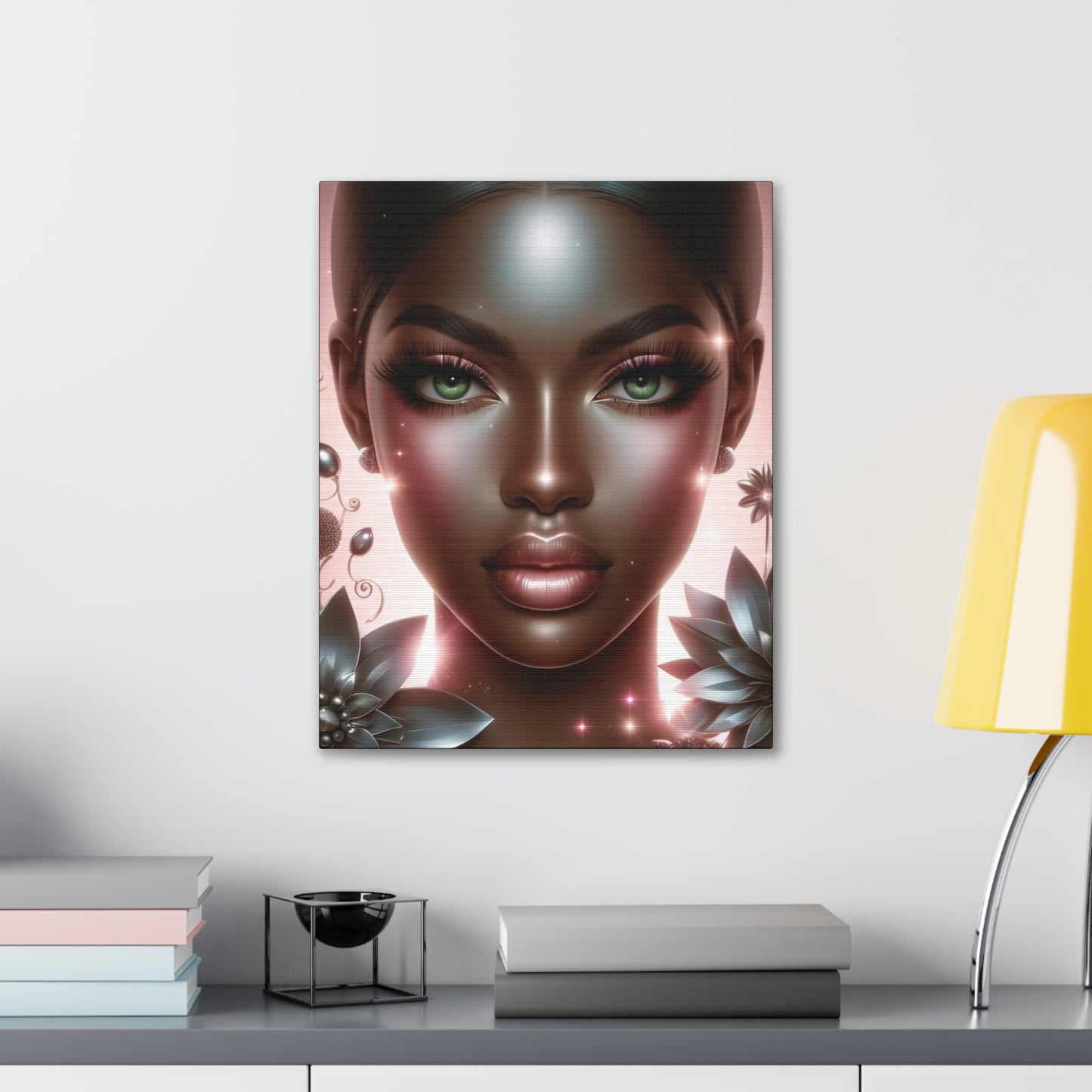 "Gorgeous" Silver - Canvas Gallery Wraps