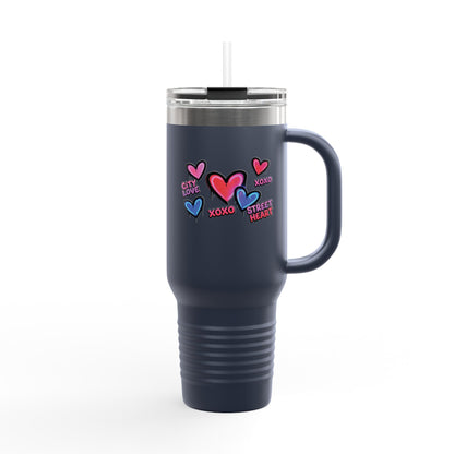 City Love Street Heart – 40oz Insulated Tumbler
