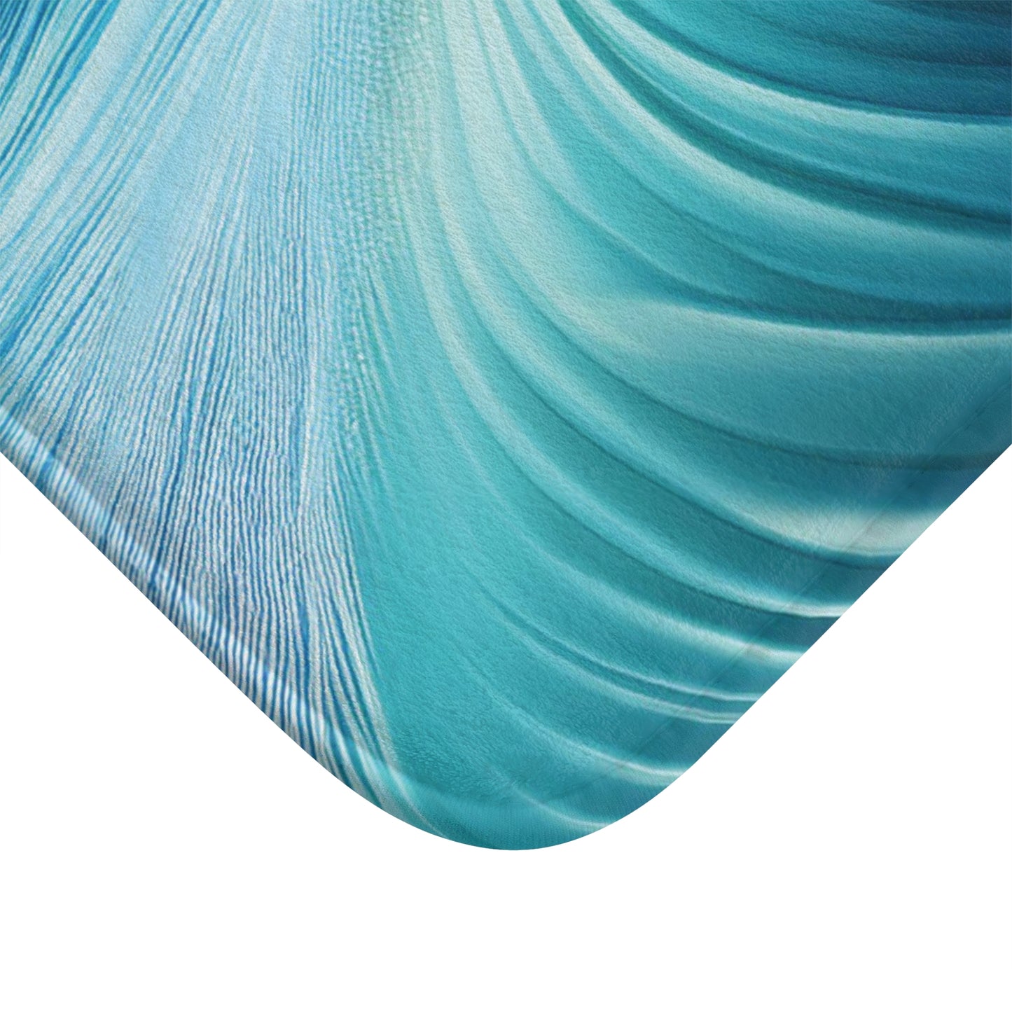 Shades of Blue Waves - Bath Mat