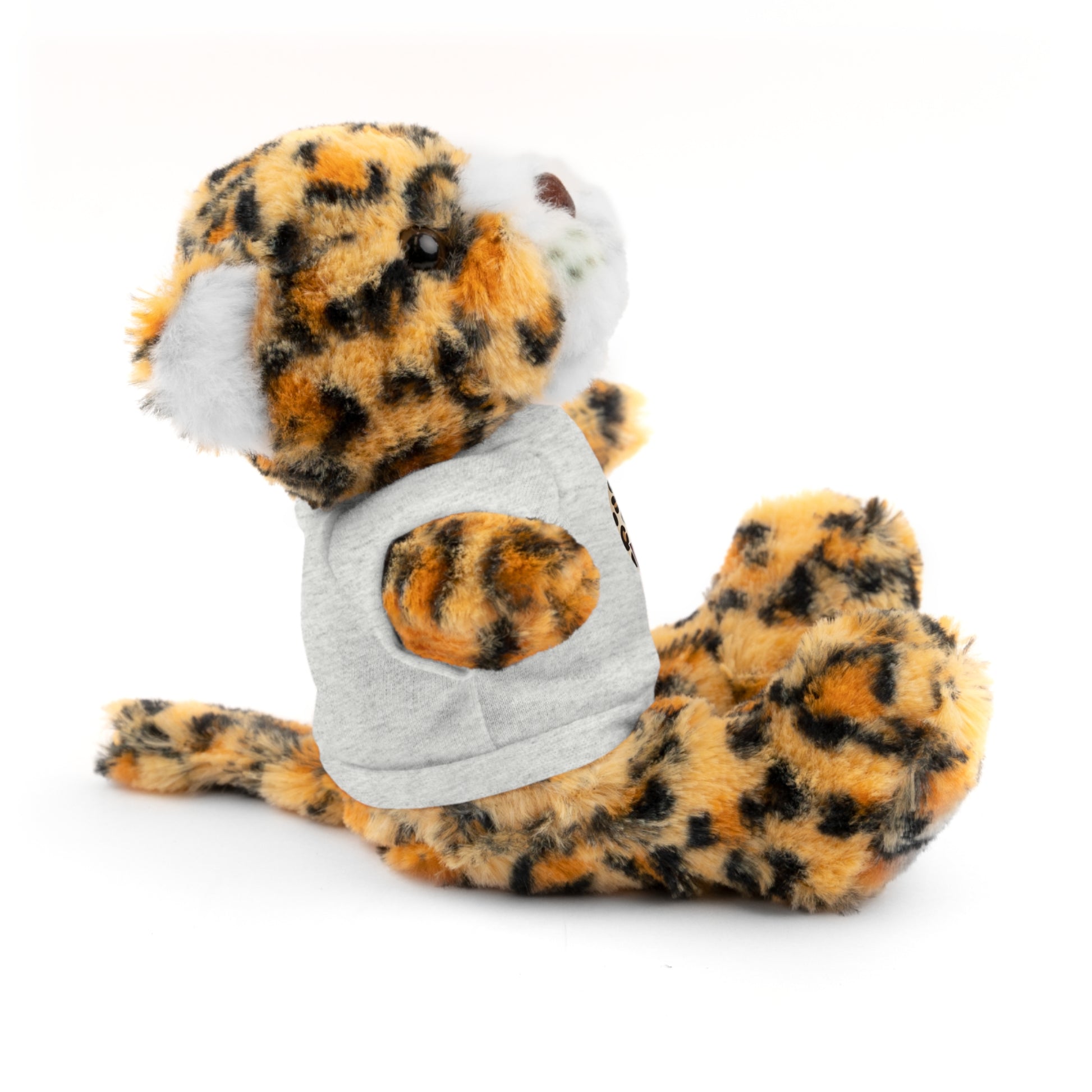 'Spotted My Valentine' - Stuffed Jaquar with Tee - Creatively Designed Shop