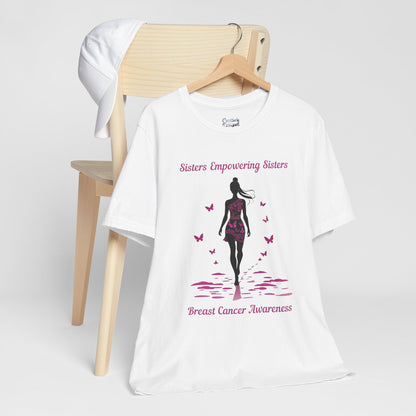 SES Breast Cancer Awareness "Woman" - Unisex Jersey Short Sleeve Tee