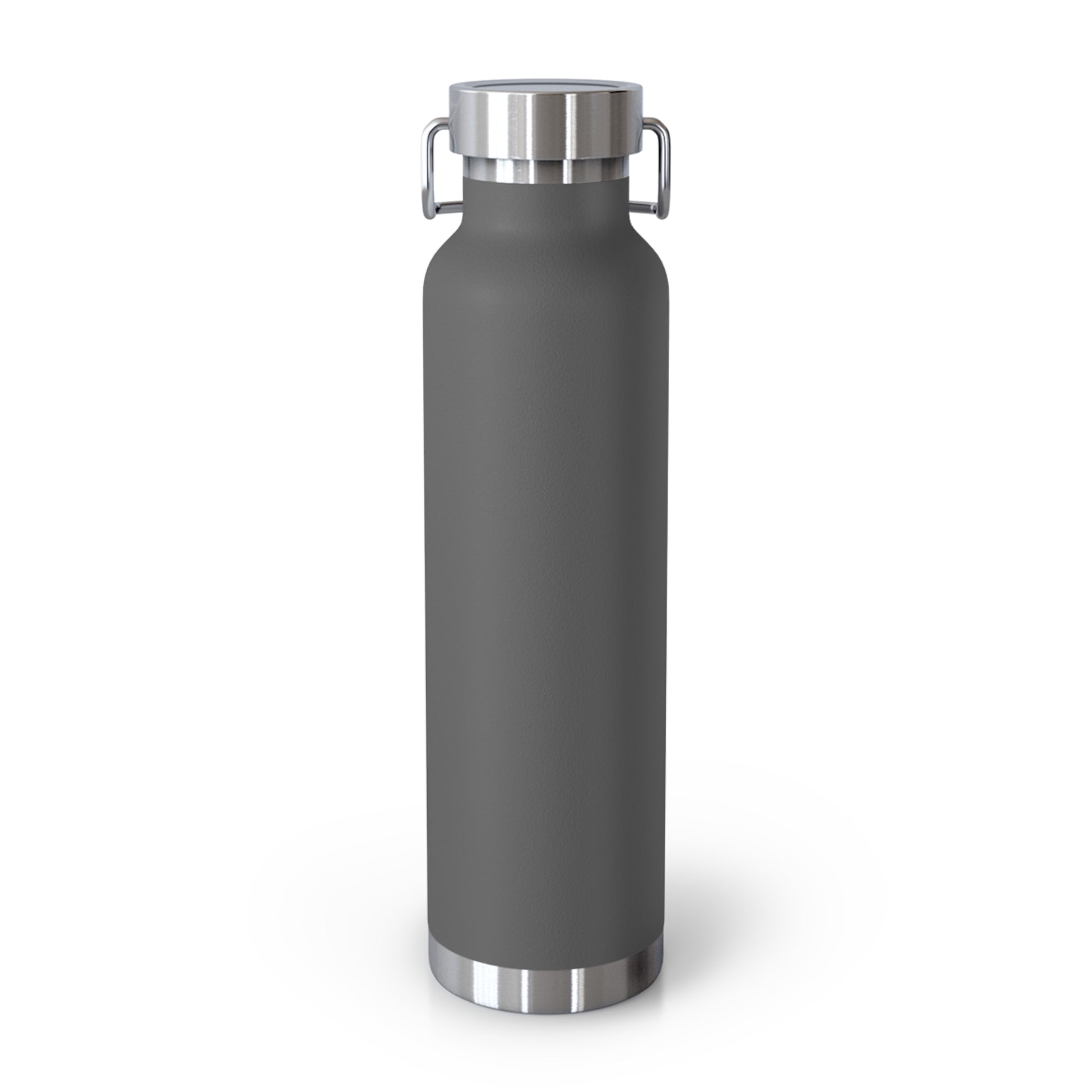 "Your Daily Dose of Hydration" - Copper Vacuum Insulated Bottle, 22oz - Creatively Designed Shop