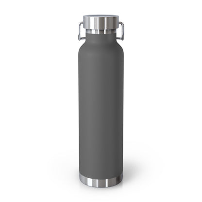 "Your Daily Dose of Hydration" - Copper Vacuum Insulated Bottle, 22oz - Creatively Designed Shop