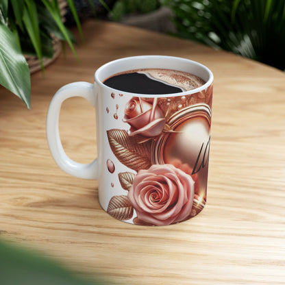 Love Rosegold - Ceramic Mug (11oz & 15oz) - Creatively Designed Shop