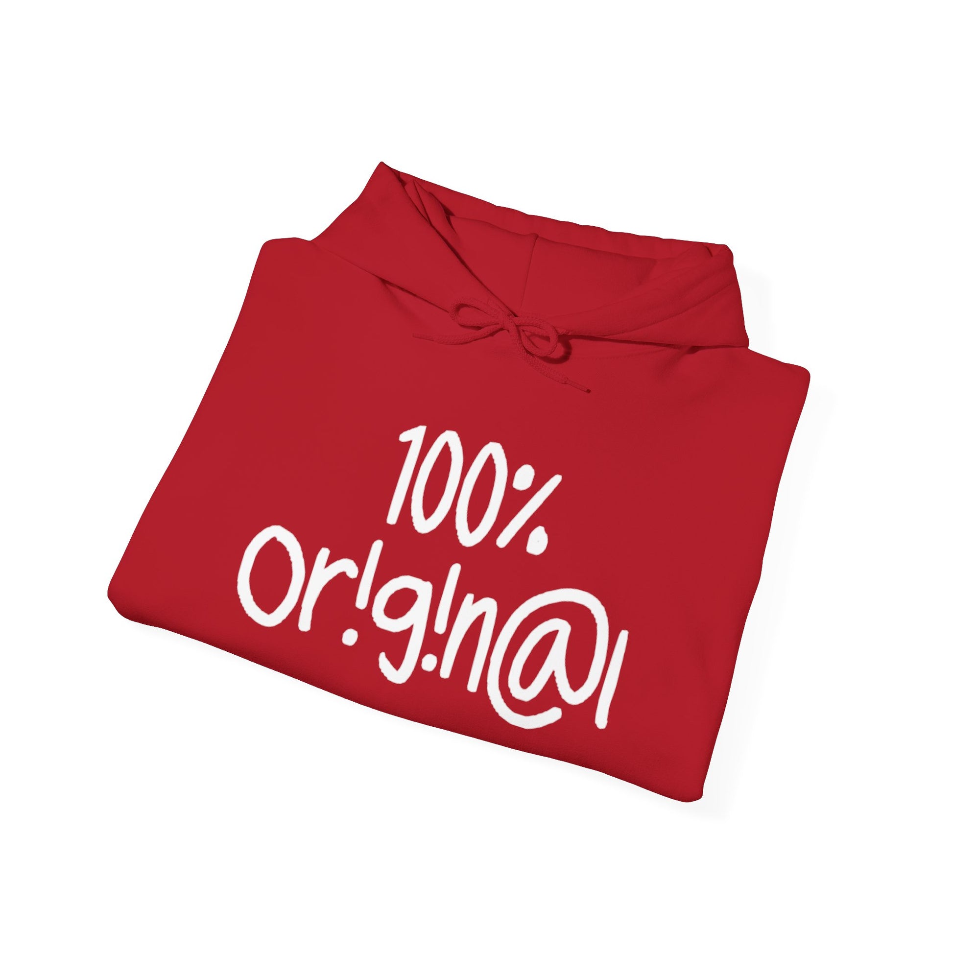 "100% Or!g!n@l" - Unisex Heavy Blend™ Hooded Sweatshirt - Creatively Designed Shop
