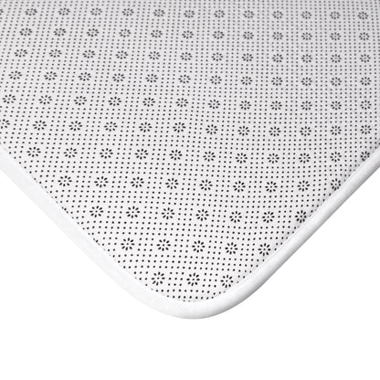 Black, Gold & White - Bath Mat