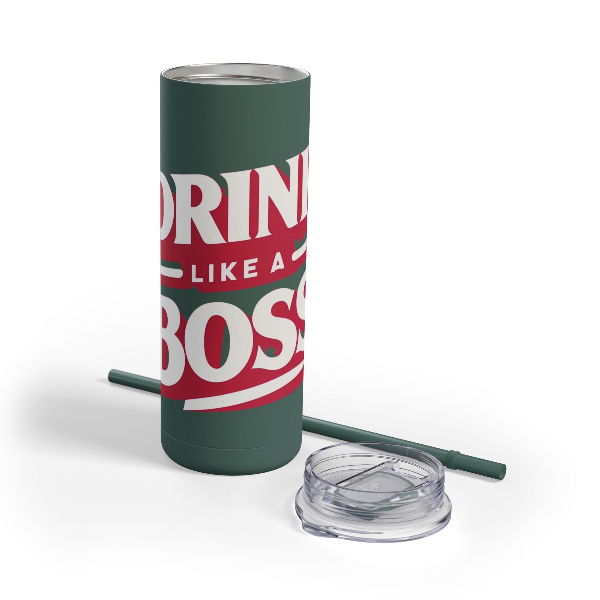 Drink Like A Boss - Maars Maker Skinny Matte Tumbler, 20oz - Creatively Designed Shop