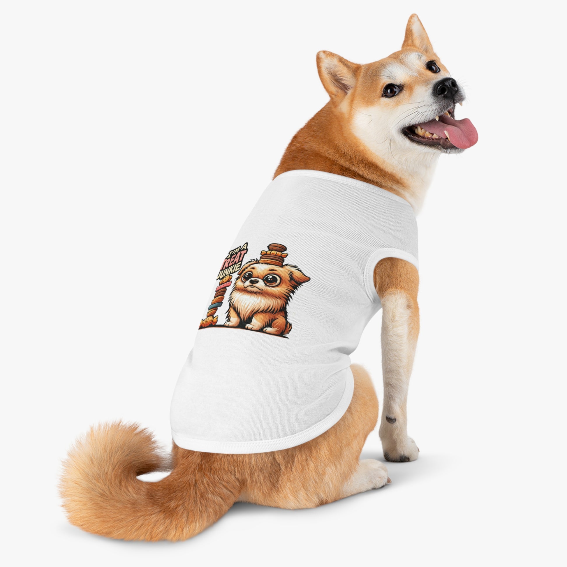 I'm A Treat Junkie - Pet Tank Top - Creatively Designed Shop