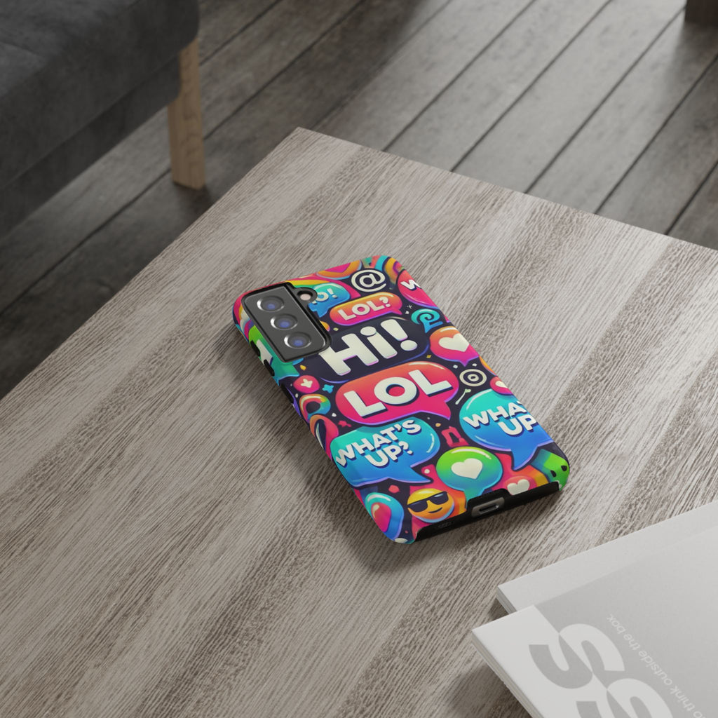 "Text Bubbles" - Tough Cases