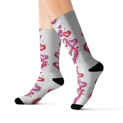 Valentine Hearts Socks