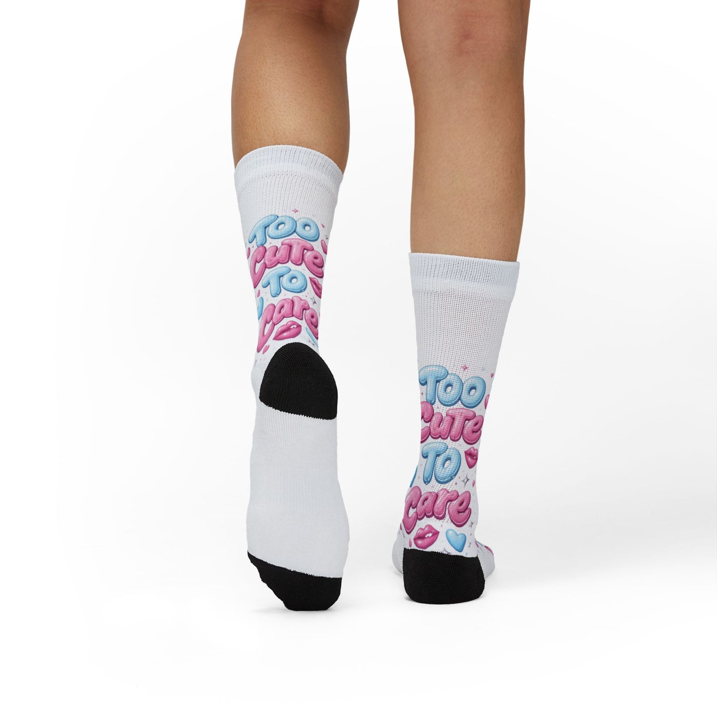 Too Cute to Care Socks