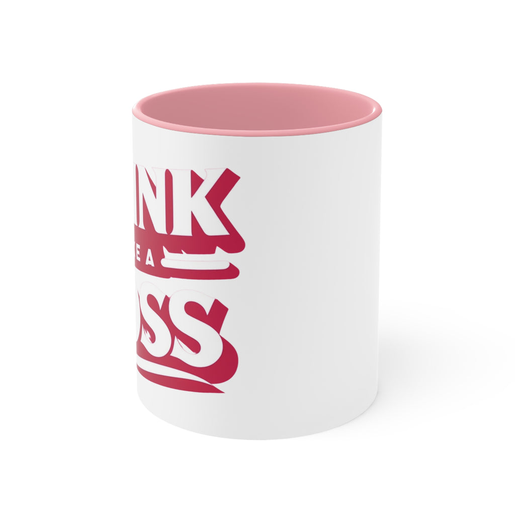 Drink Like A Boss - Accent Mugs