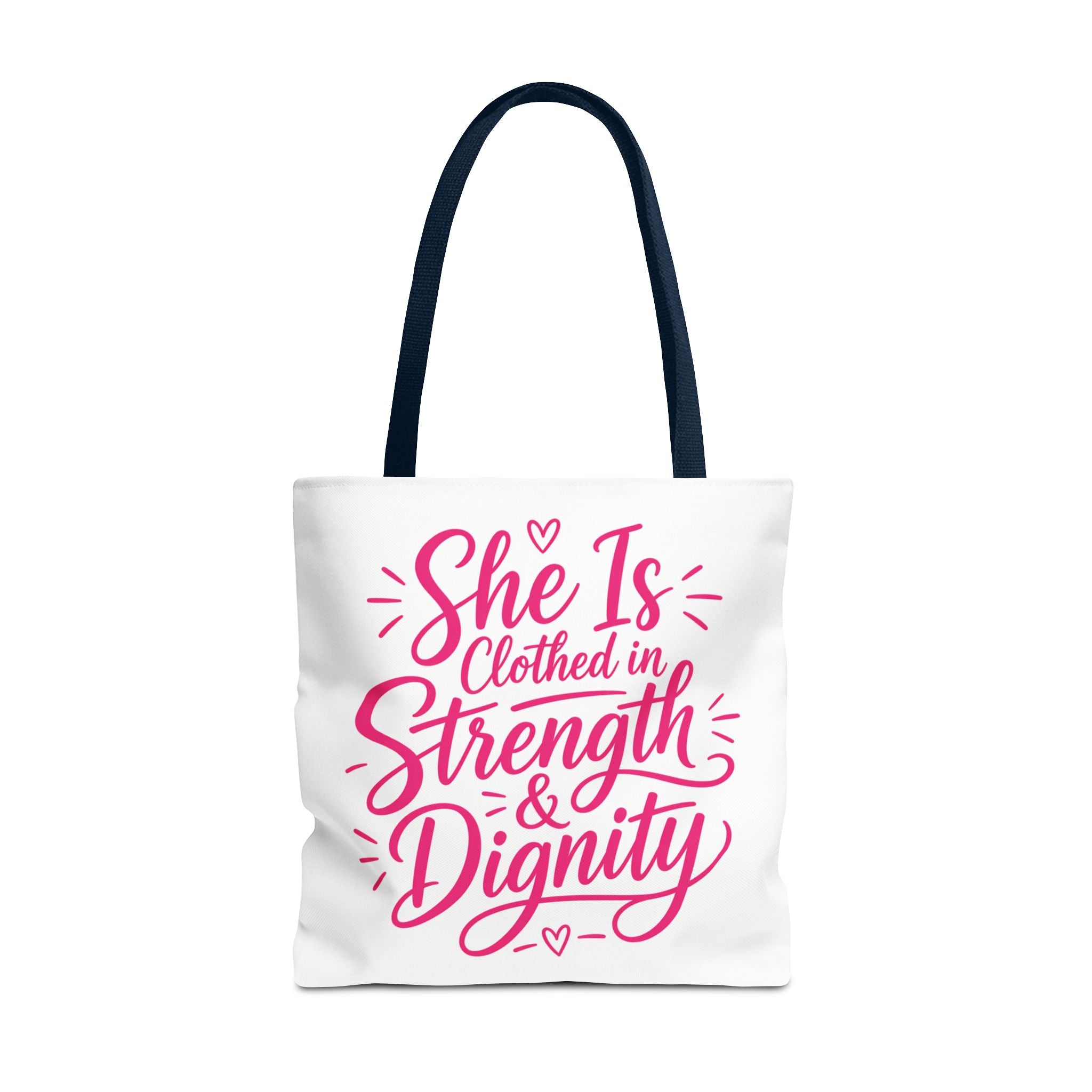 She Is Clothed in Strength & Dignity - Tote Bag