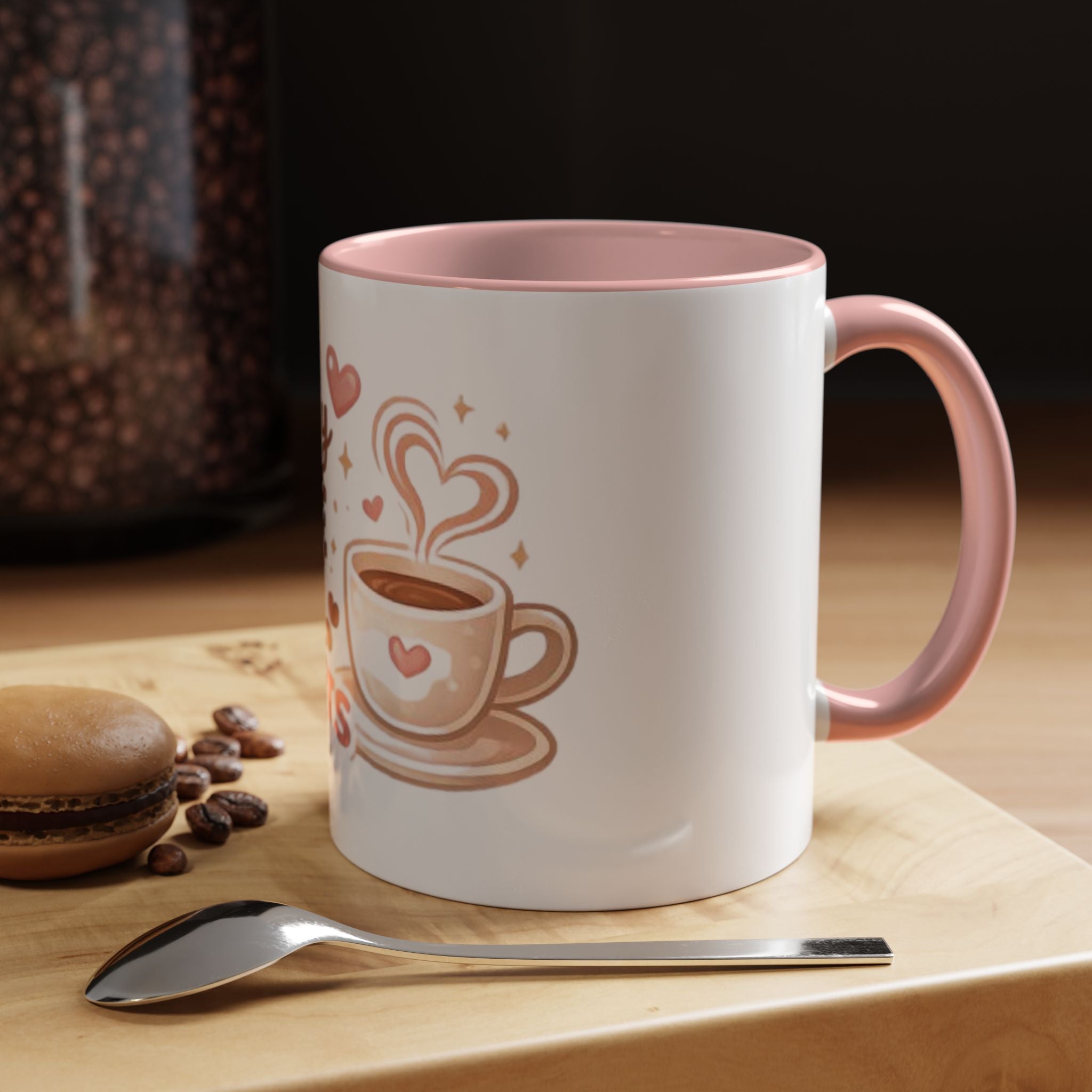 Fueled by Coffee & Compliments – Accent Coffee Mug