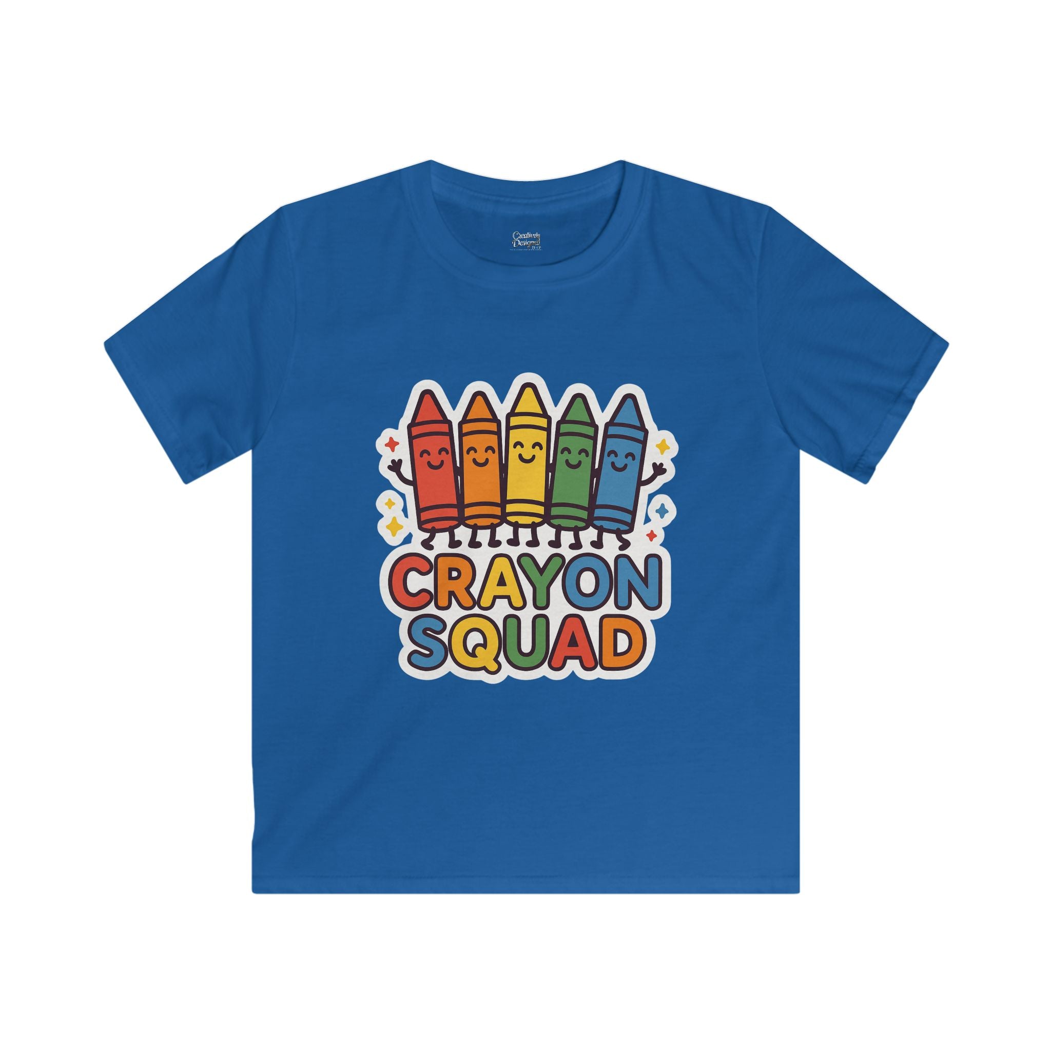 Crayon Squad - Kids Softstyle Tee