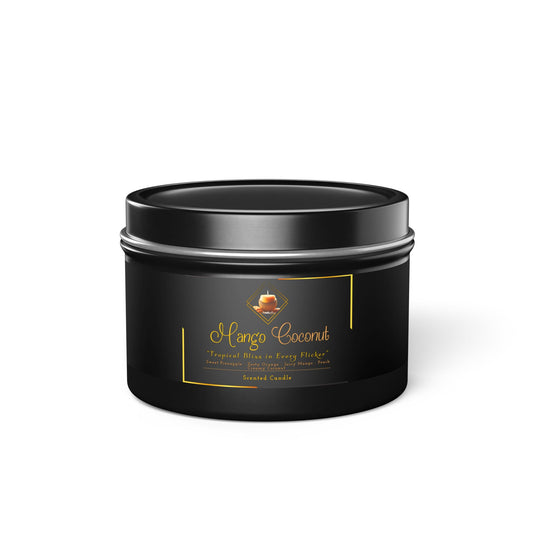 Mango Coconut - Tin Candles