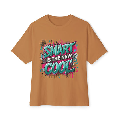 Smart is the New Cool - Unisex Oversized Boxy Tee