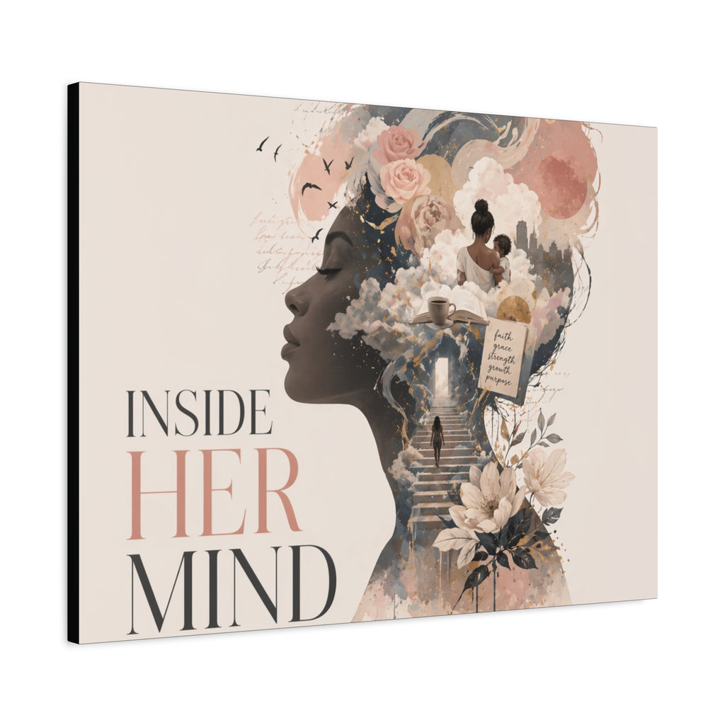 Inside Her Mind - Matte Canvas Wall Art