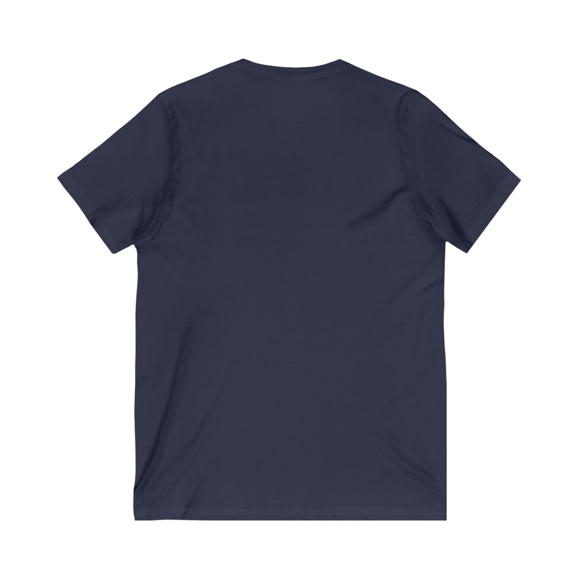 Football Mom - Louder & Prouder - Unisex Jersey Short Sleeve V-Neck Tee - Creatively Designed Shop