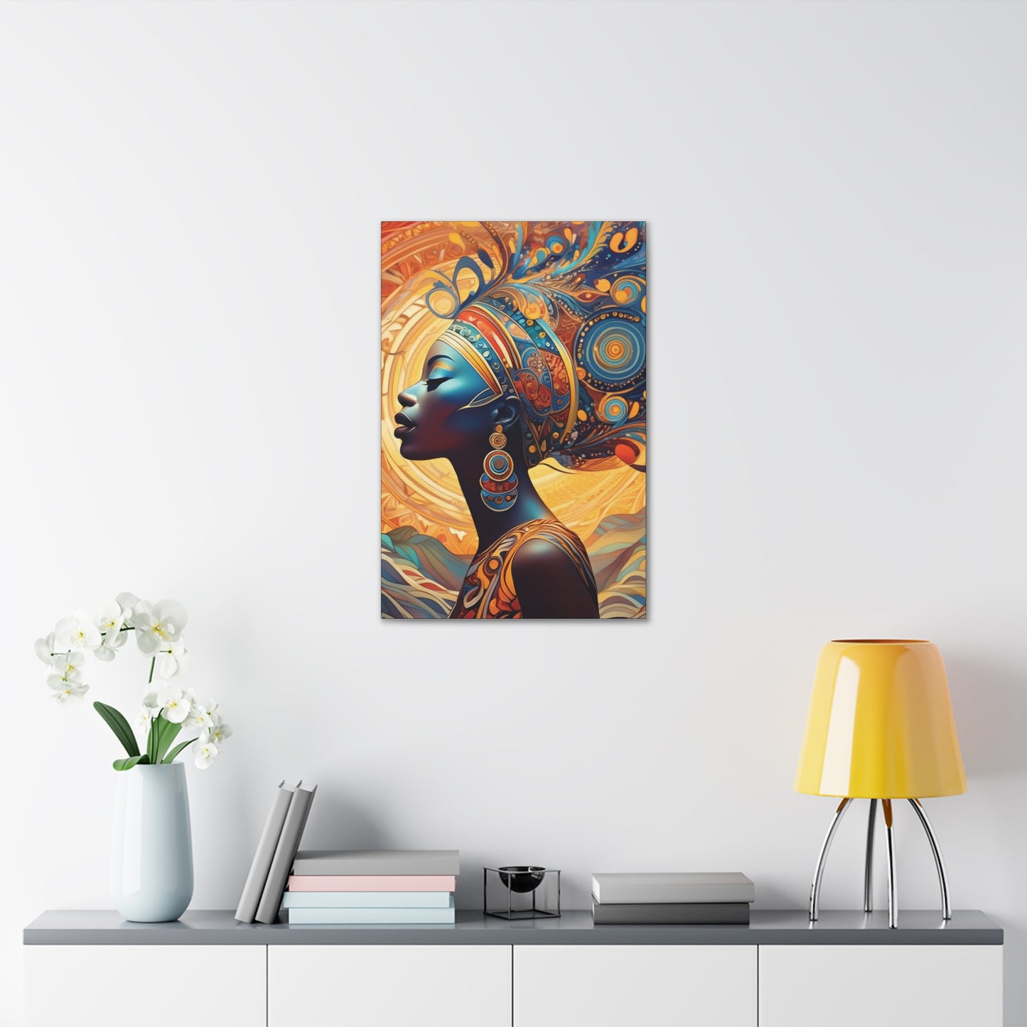 African Beauty - Canvas Gallery Wraps